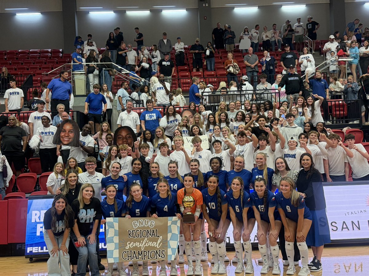 BNVB Regional Semifinal Champions!!! <a href="/ByronNelsonHigh/">Byron Nelson HS</a>