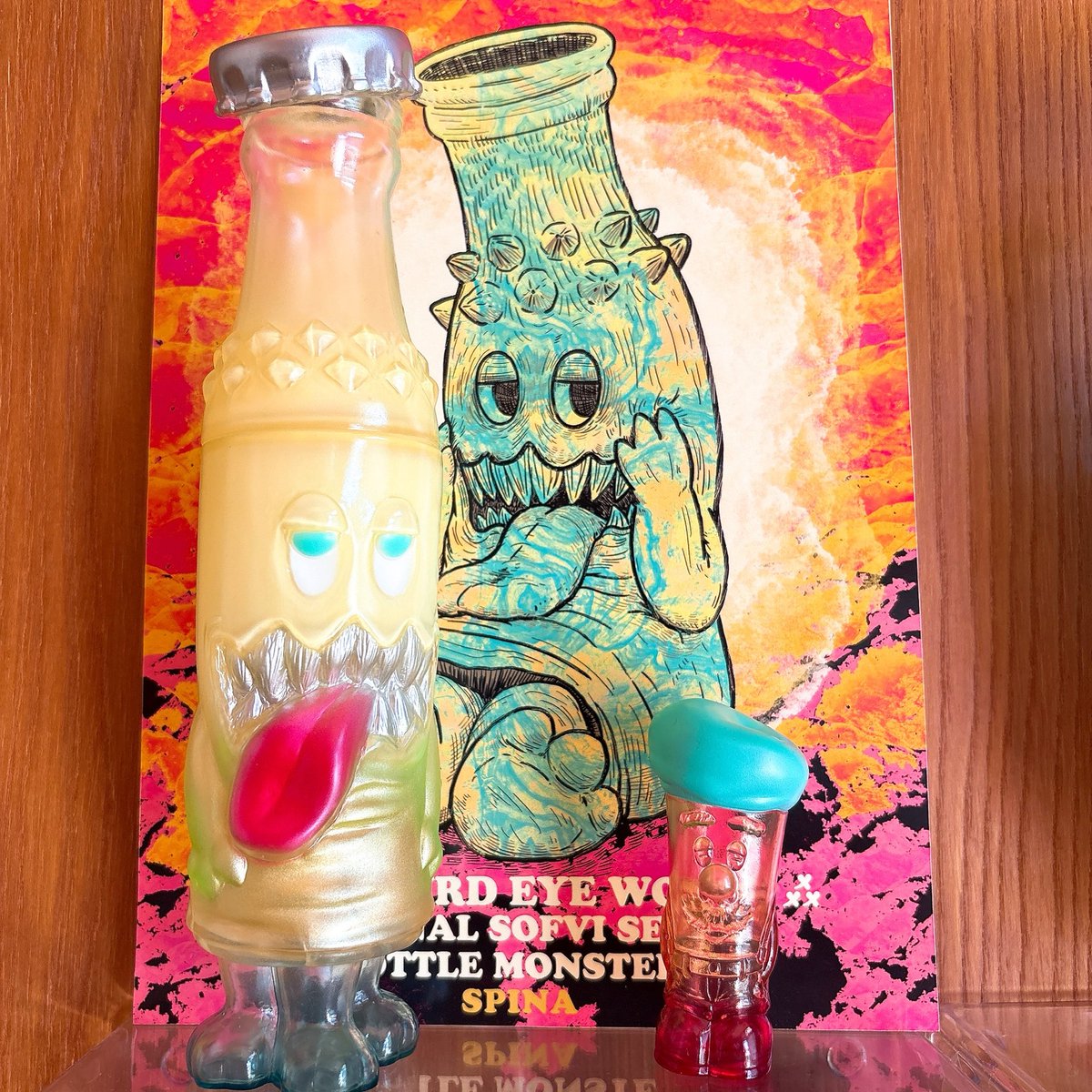 ba_tamu10969's tweet image. 先月通販からお迎えした
 #ボトルモンスターズ スピーナ
レモネードめっちゃいぃ〜🤩
色合いが好みすぎる°*.\(*´∀`*)/.*
少しずつ増えてきて嬉しい😆

 #TTEW