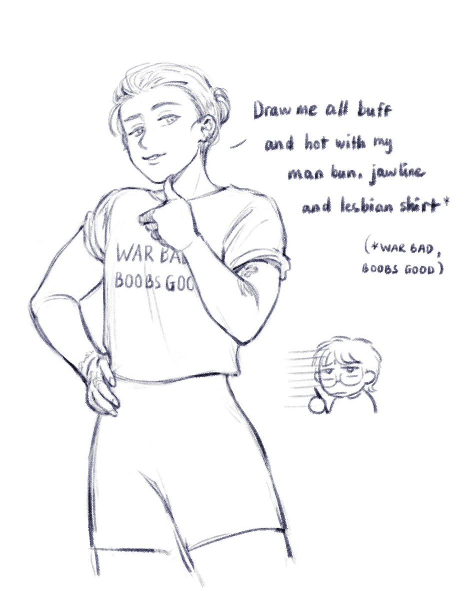 renn_bro's tweet photo. my wife drew me hehehehe https://t.co/JvNFEbvYMm