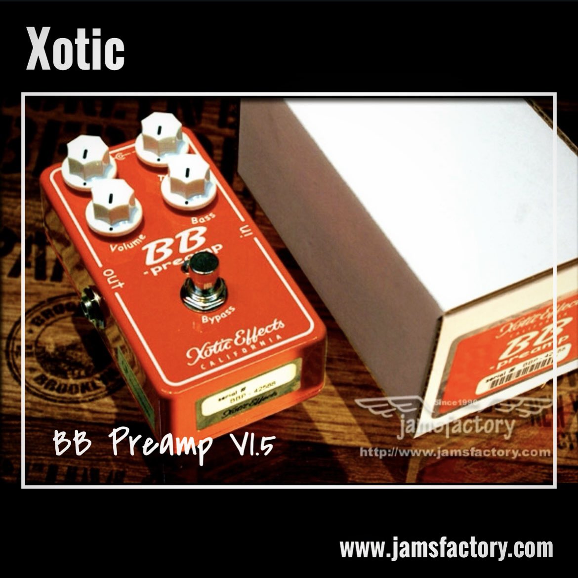 ジャムズファクトリー(エフェクターショップ) on X