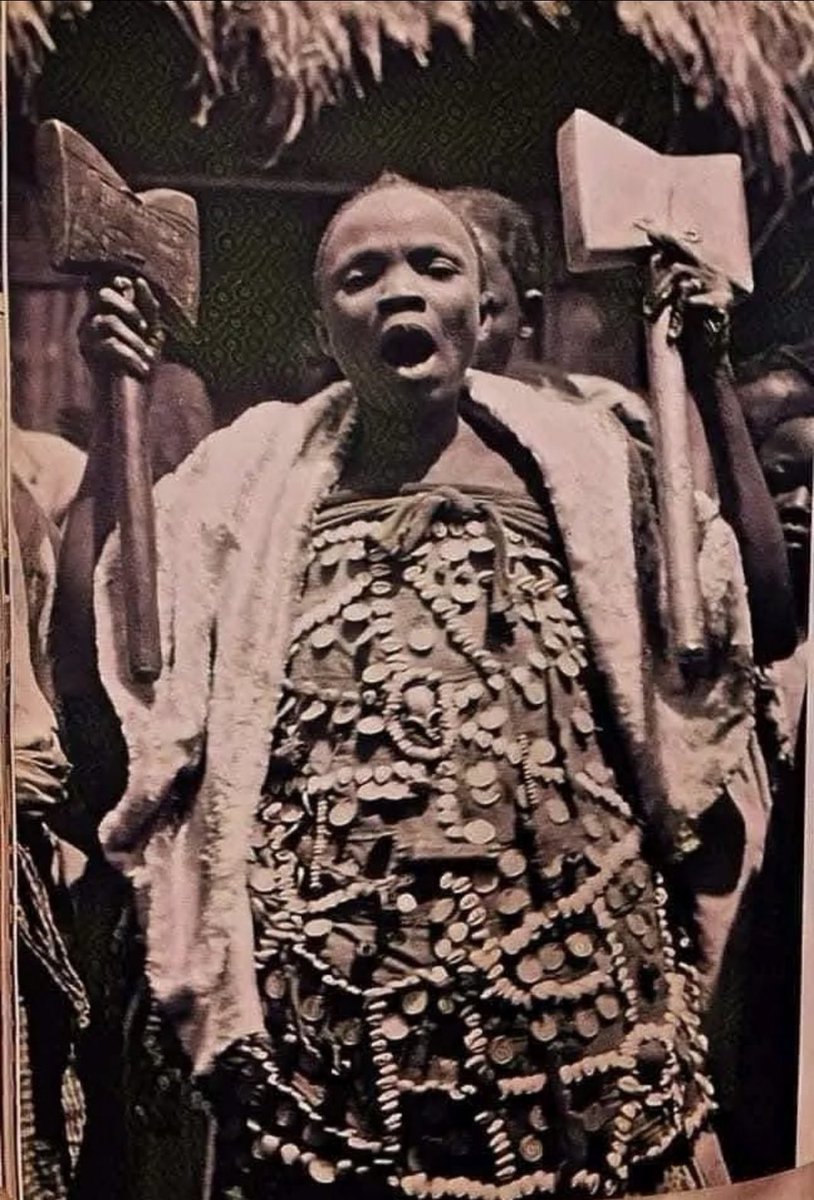 People who believed that Moses was given the ten commandments (Asẹ) on a slab, do not believe that Sango was spiritually given this axe shaped justice commandment (Asẹ) to effect same thing - Law and Order - wisdom and understanding only comes from God, the maker, supreme,