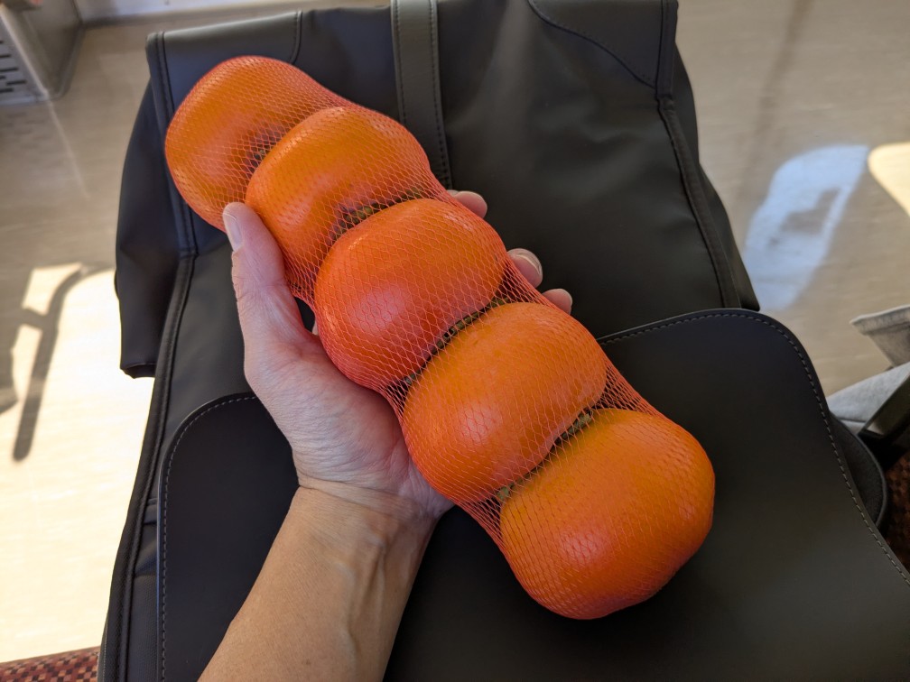 chama681's tweet photo. 九度山のお土産に柿を購入して早々に帰路
ウム、久々の輪行は楽しかった☺ https://t.co/YQ266xBcIO