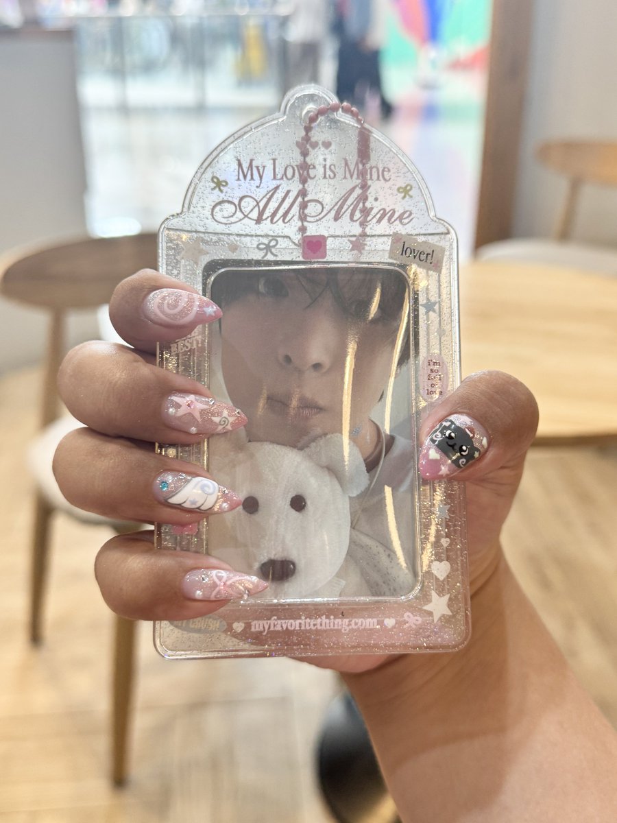 these were the inspo for my nails last june