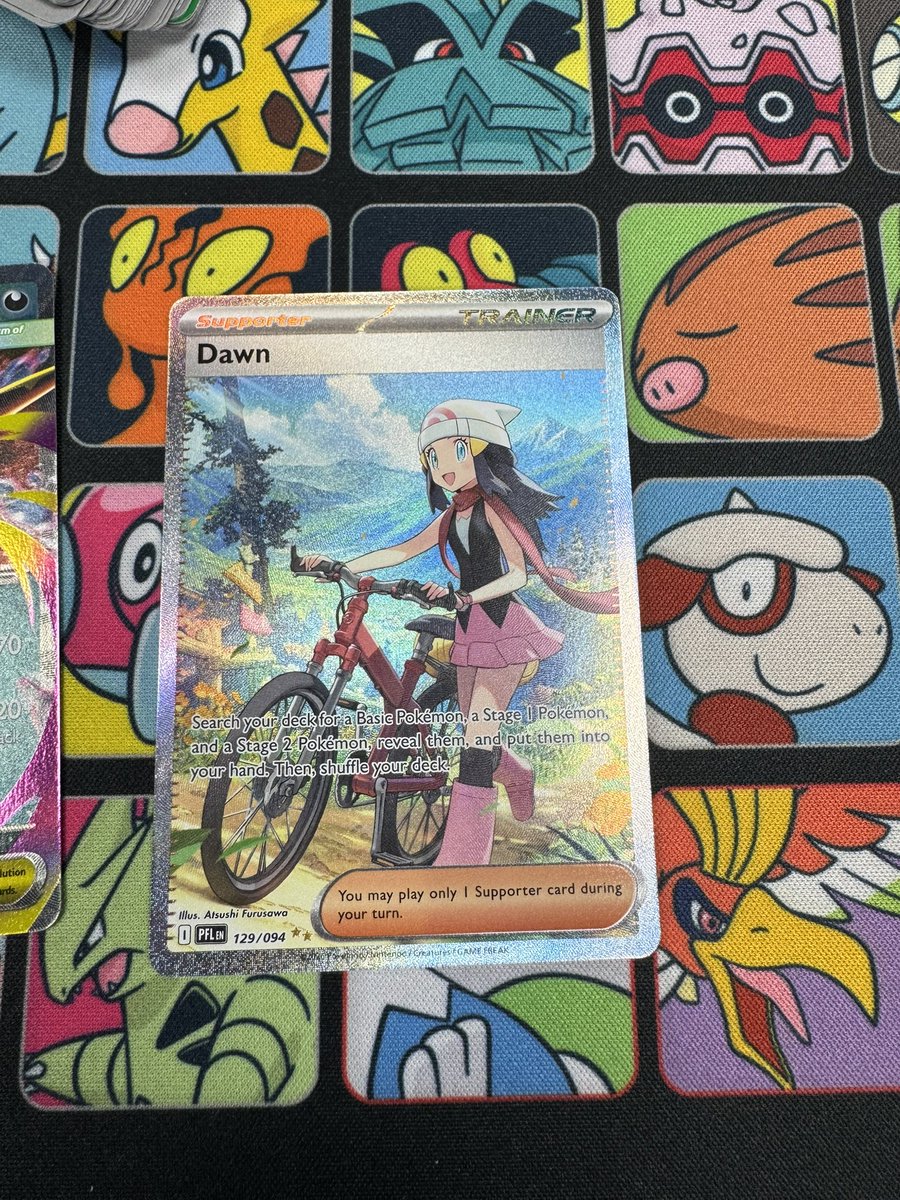 I’ve been told if I riffle this with no sleeves in my prerelease deck as I usually do I won’t be admitted back to the store 😔