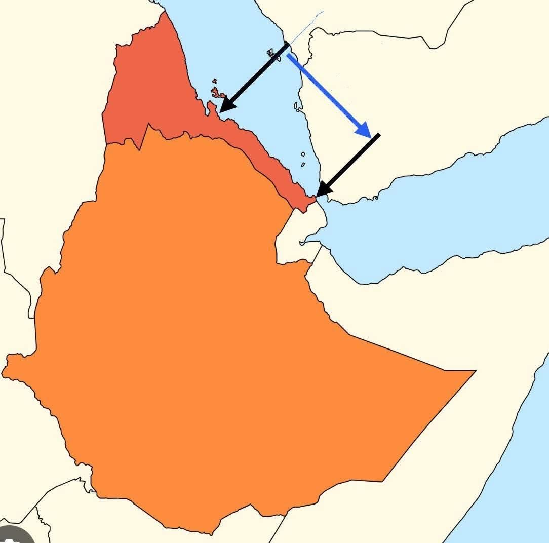 #አጥር

#ኤሪትራ ሀገር አይደለችም። ይልቁንም #ኢትዮጵያ ወደ ቀይ ባህር እንዳትደርስ የተካለለች አጥር ነች።  #ቀይባህር