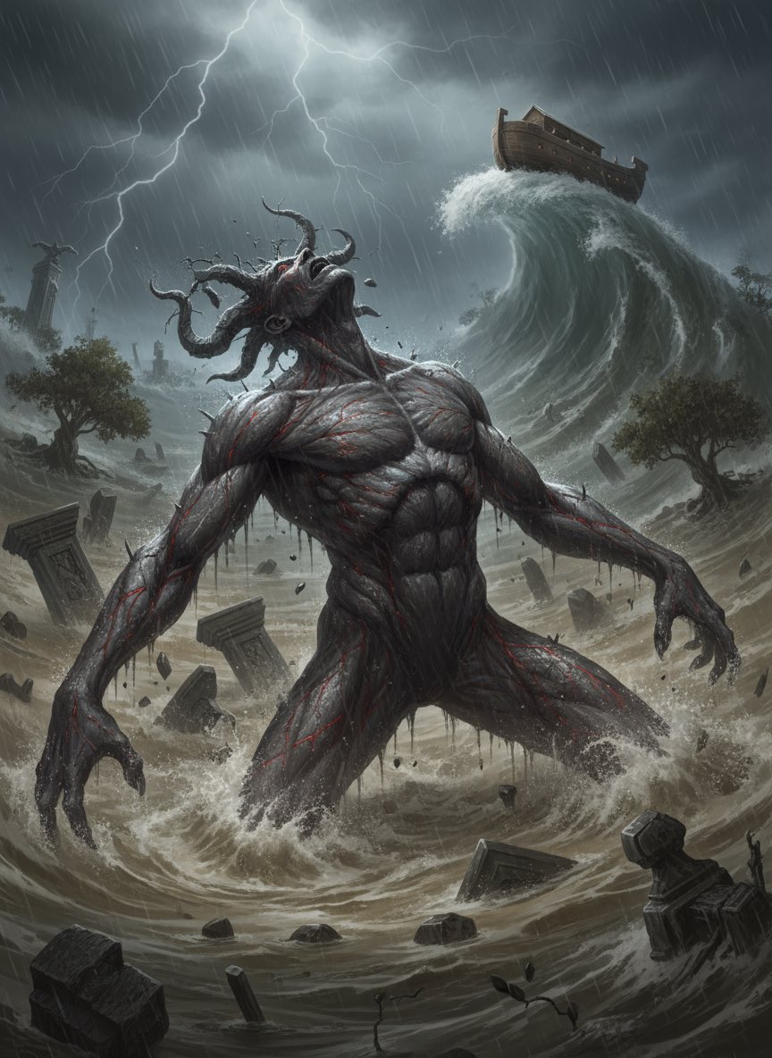 theprogrammerai's tweet photo. #shareyourwork #theflood #noah https://t.co/T5mZARY5Lz