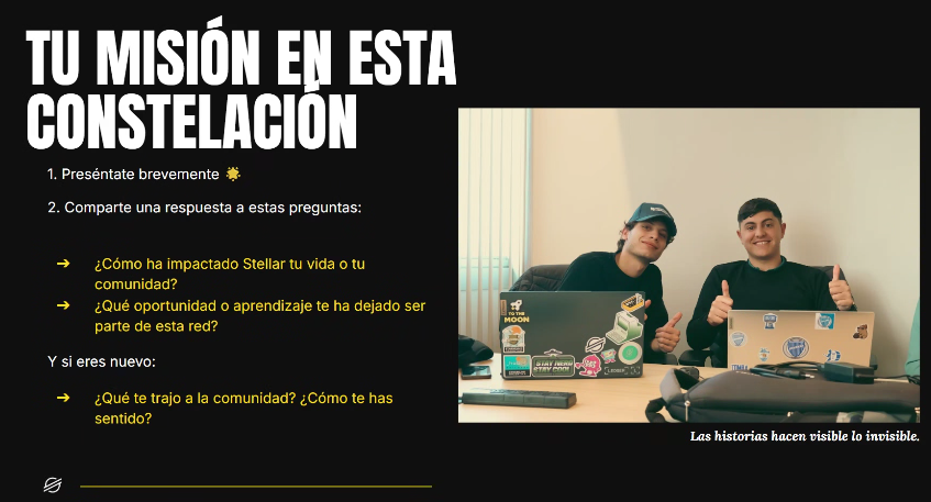 gabrululu's tweet photo. Una de las cosas más geniales del programa @StarMaker_LATAM es ver cómo nuestra comunidad se expande🌎
Cada semana nos reunimos compartiendo ideas y experiencias increíbles, siendo testigos del crecimiento de cada uno en el ecosistema #StellarImpact🤩
@StellarOrg @TheBAFNetwork https://t.co/SyemtgI5AS