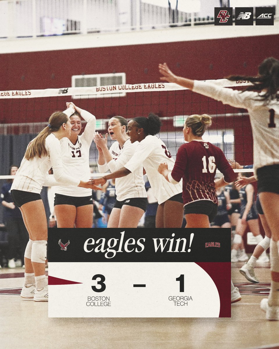 BC_Volleyball's tweet image. W's IN THE CHAT