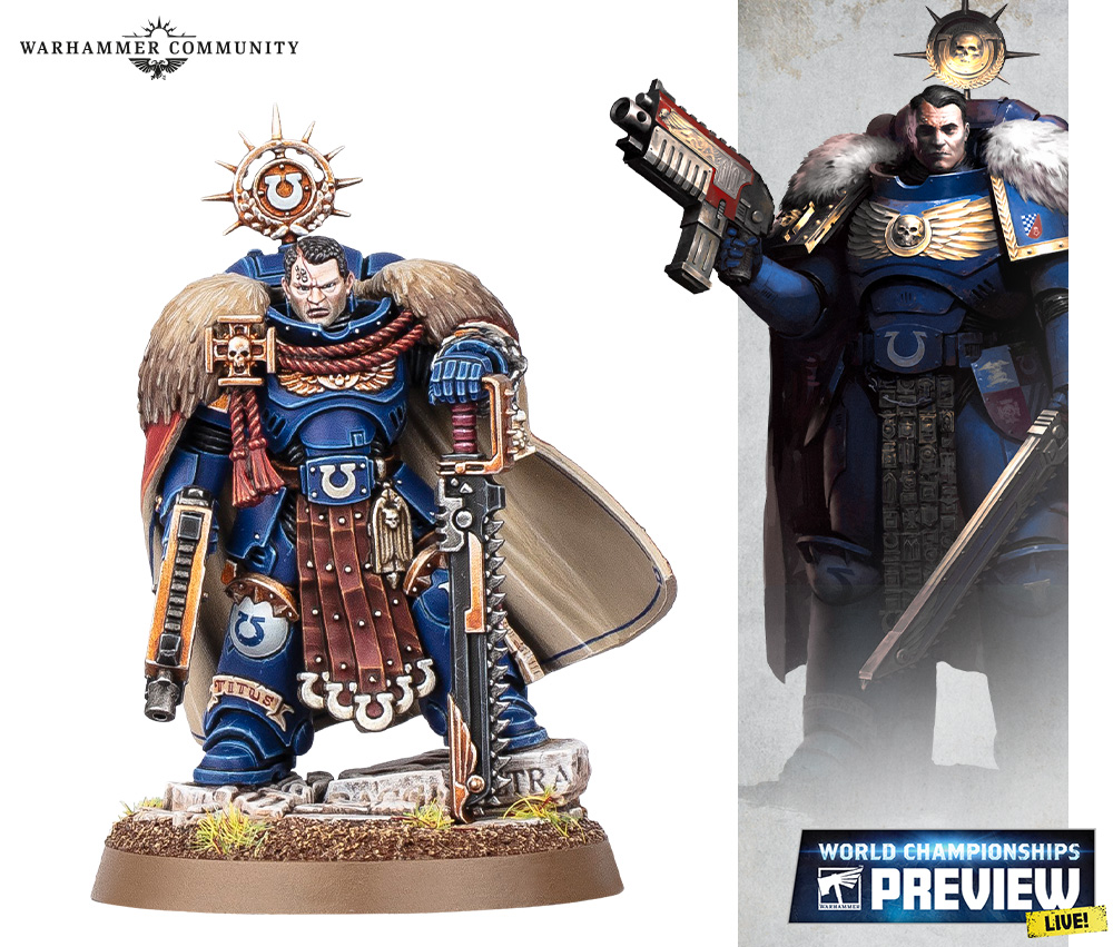 Tenemos nueva miniatura de Titus ascendido a capitán, de nuevo, siendo el futuro protagonista en una campaña contra los Necrones en defensa del Reino de Ultramar.