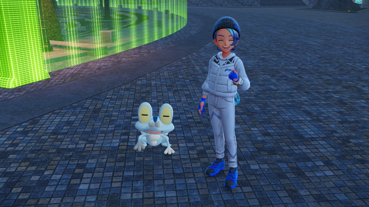 SomeRandomScrub's tweet image. #legendsZA #Pokemon I FOUND A RANDOM SHINY FROAKIE OMG