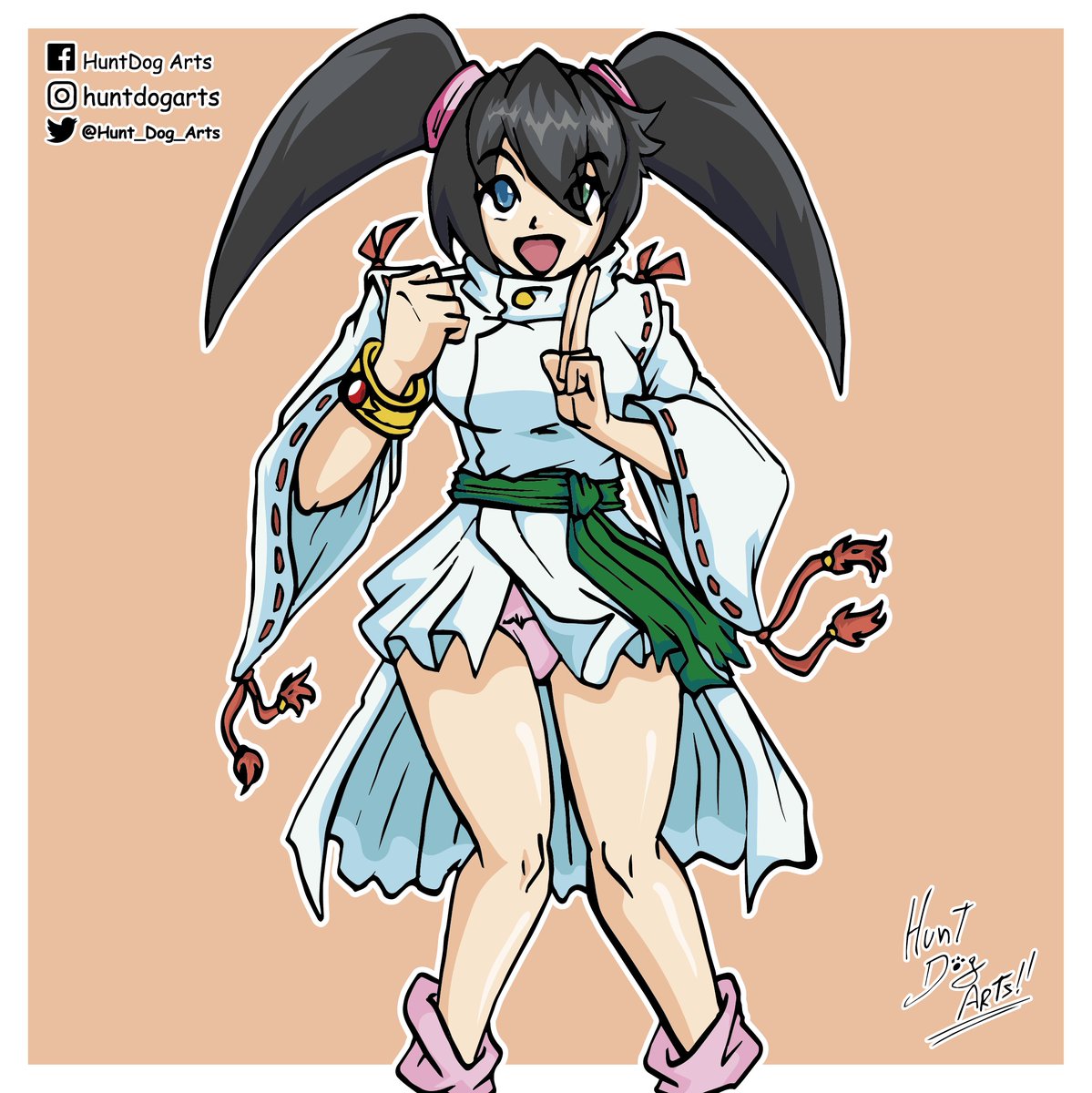 <a href="/Dosei_722/">Dosei 🏳️‍⚧️</a> me acuerdo una vez me hiciste un chibi de mi avatar a lo blue archive, tenia que devolver el favor
tu oc vestido como chiaki enno (cherry) de zenki.
se parece bastante y nada, espero te guste.
#fanart #digitalart