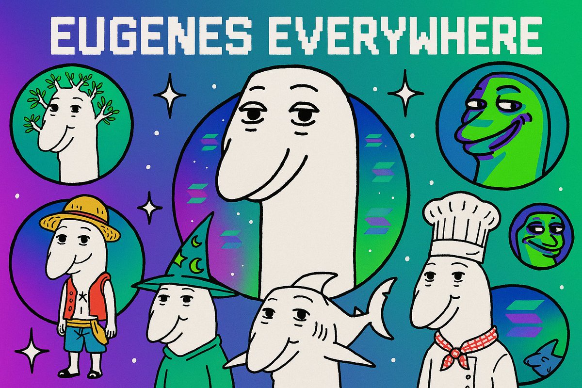 Fun background of some of my fav Eugene’s the community has created! We’re all Eugene 🤘😅🔥