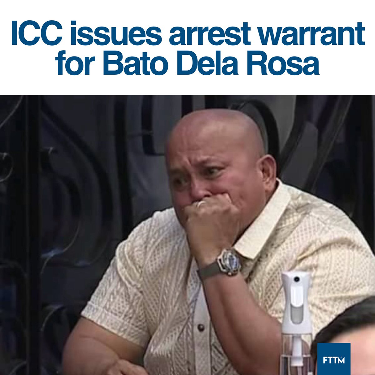 DZRH: ICC orders arrest of Bato dela Rosa.