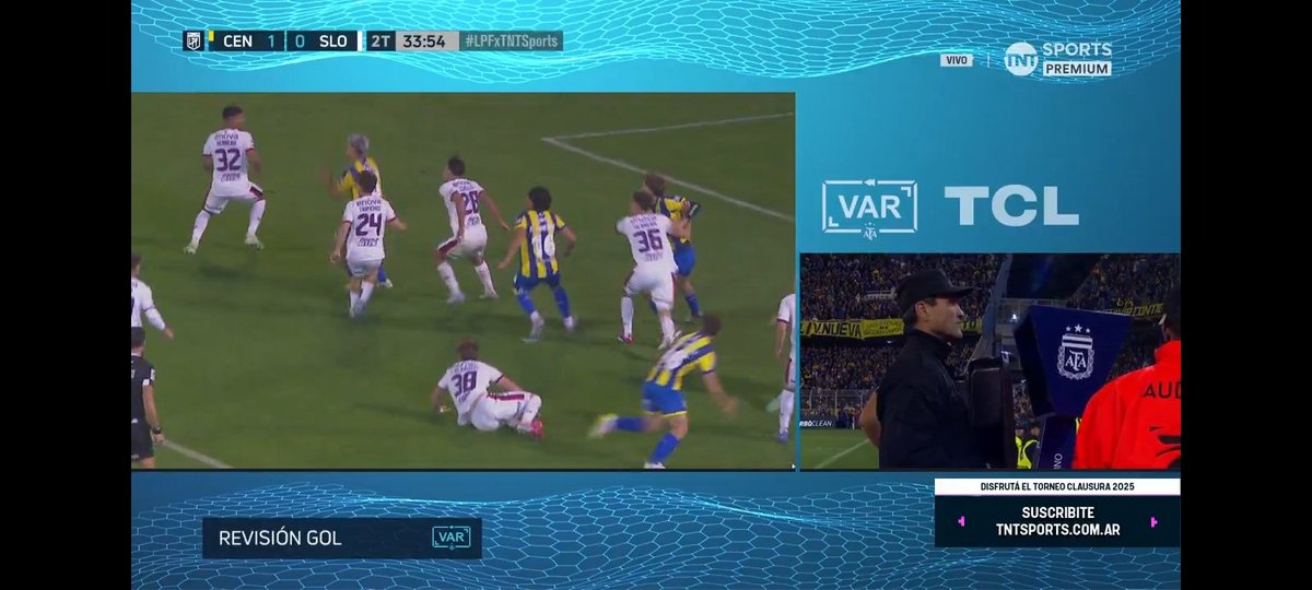 Si el gol que le anularon hoy a Central por un offside pasivo se lo anulan al rival, están toda la semana hablando del tema...
