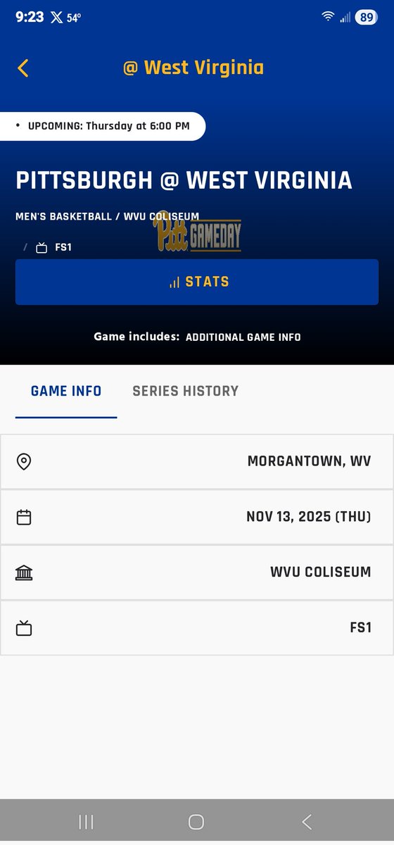 mponufer's tweet photo. @ChrisDokish Probably because it's on FS1. https://t.co/NJRpadFpUW