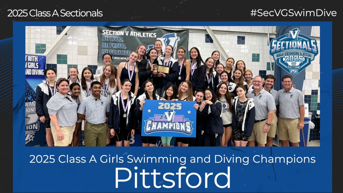 Section V Girls Swimming & Diving tweet media