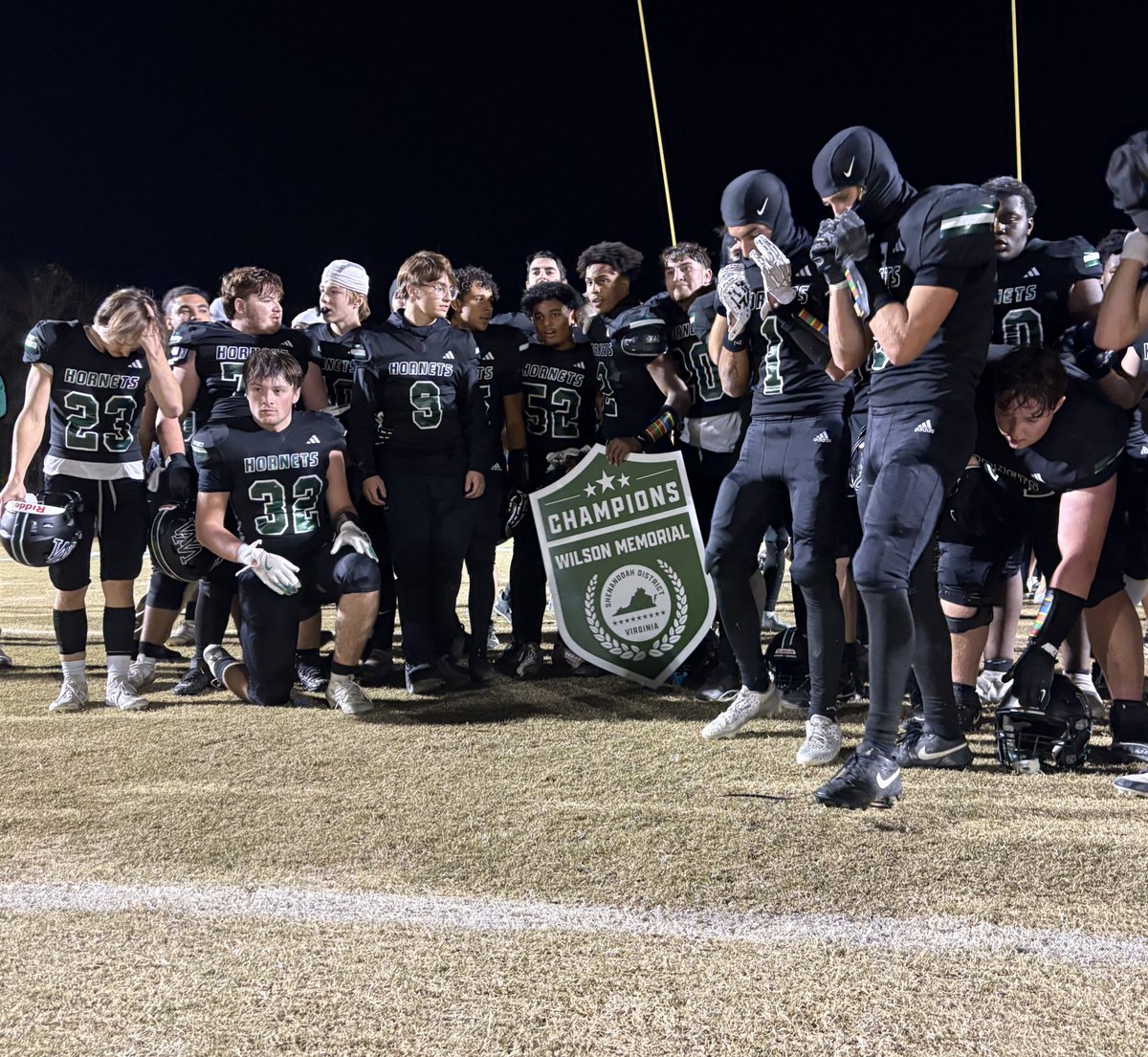 Your 2025 Shenandoah District football champions: Wilson Memorial.

Wilson takes down Stuart’s Draft, 27-13.

Keyvon Jones with four TD’s alongside an INT.

Up next: Region 3C playoffs.

<a href="/WHSVScoreZone/">WHSV Sports</a> | <a href="/WMGreenHornets/">Wilson Memorial Athletics</a>