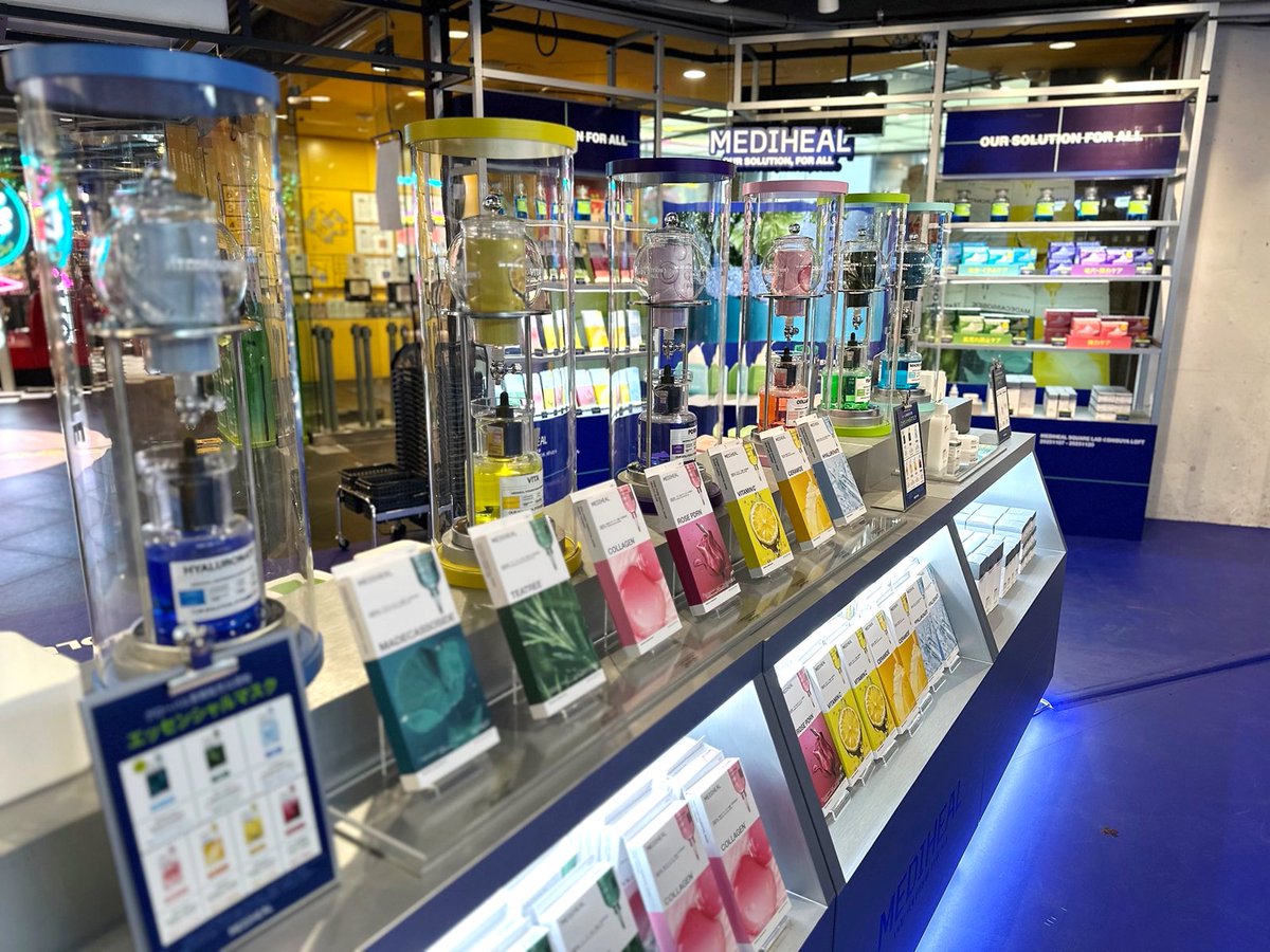 期間限定開催／ 👉#MEDIHEAL POP-UP STORE 韓国発ダーマスキンケア