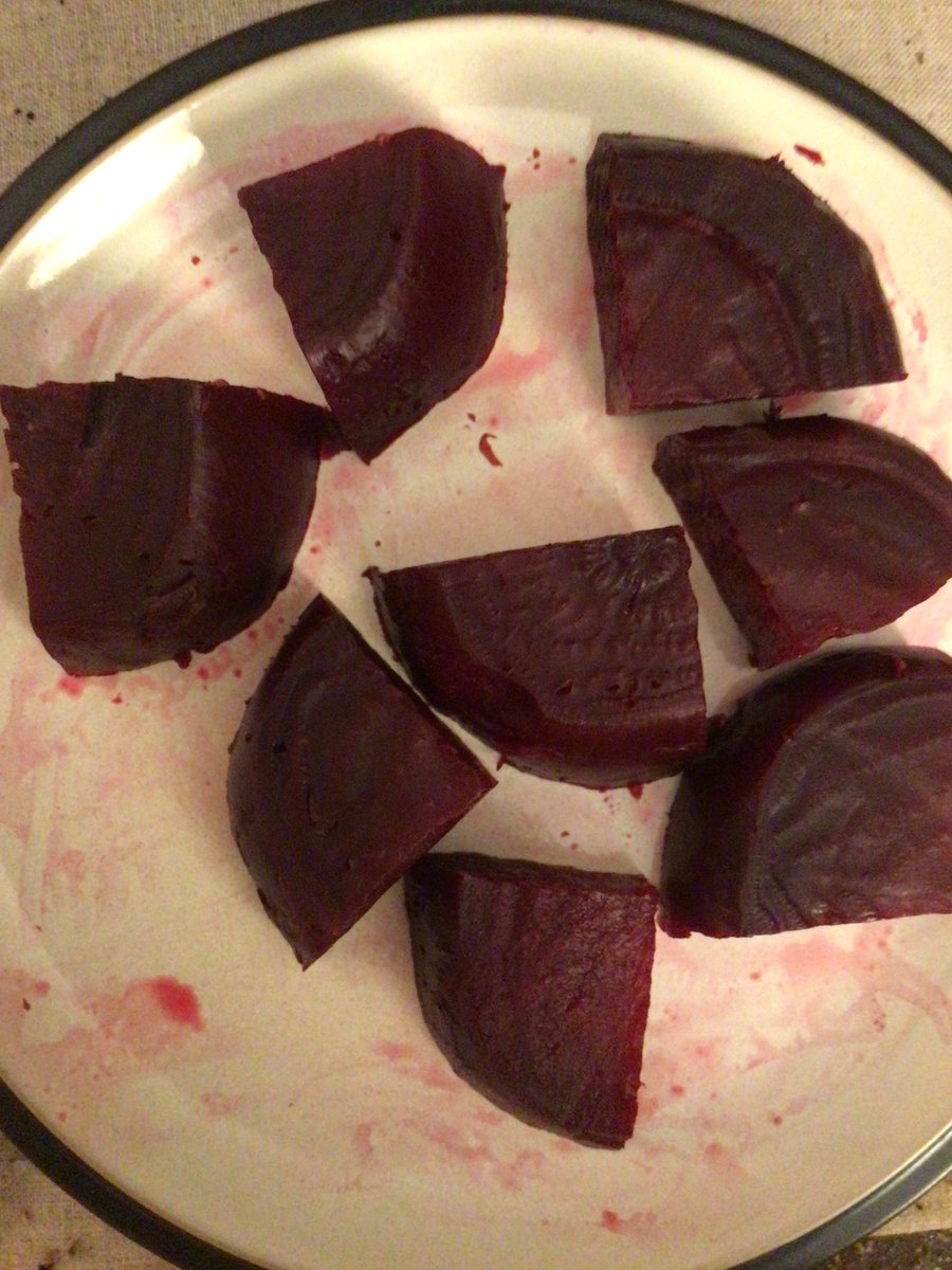 Self care for me tonight is another nice supper:  bruschetta, cucumber dill haddock, a Yukon gold potato and beets.  Also having a nice bottle of Cabernet Sauvignon, some chocolate ice cream and a brownie.