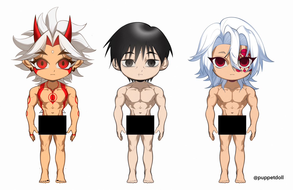 Mindcontrolled chibi ragdolls