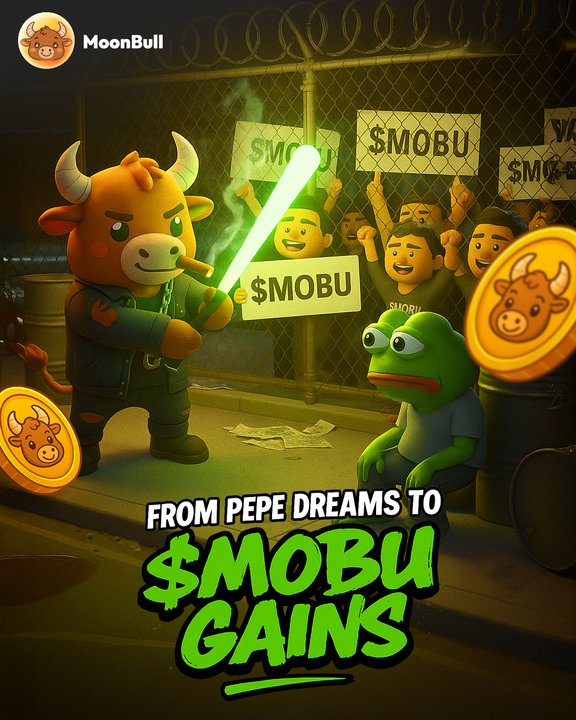MoonBull_MOBU's tweet photo. The meme war’s over. 🫡

The MOBU's holding the trophy. 🏆 https://t.co/r1TMP22M6o