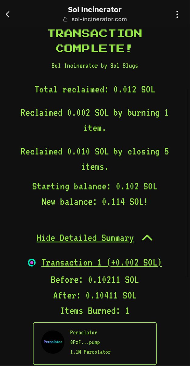 PercolatorTrade's tweet photo. Just burned another 1m in supply!

Locking 2.5m shortly 

$Percolator

8PzFWyLpCVEmbZmVJcaRTU5r69XKJx1rd7YGpWvnpump https://t.co/TfWvx6zycD