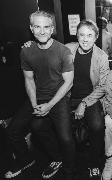 kevin_nealon's tweet image. My son visited me at work