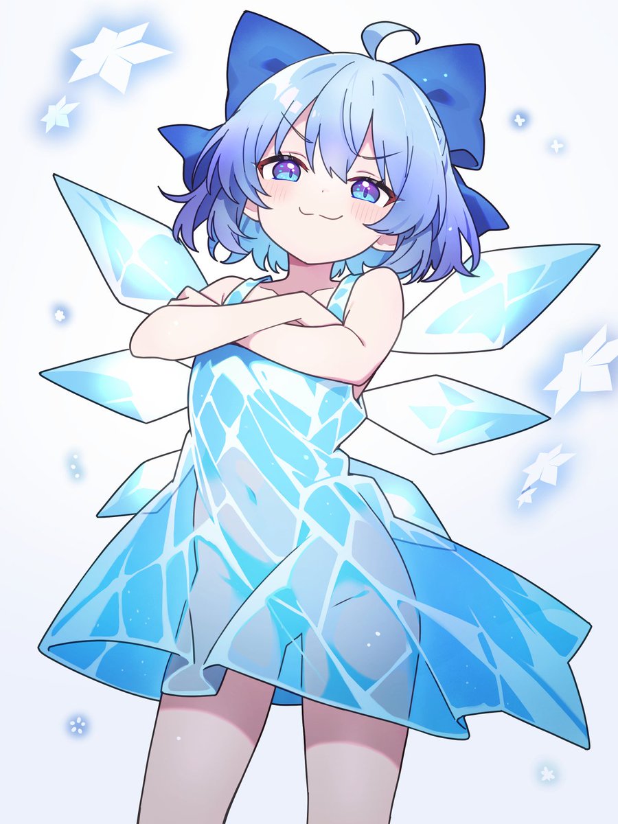 #毎日一チルノ
絵師 白玉筑前様 pixiv.net/artworks/13488…