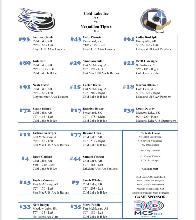 Cold Lake Ice tweet media