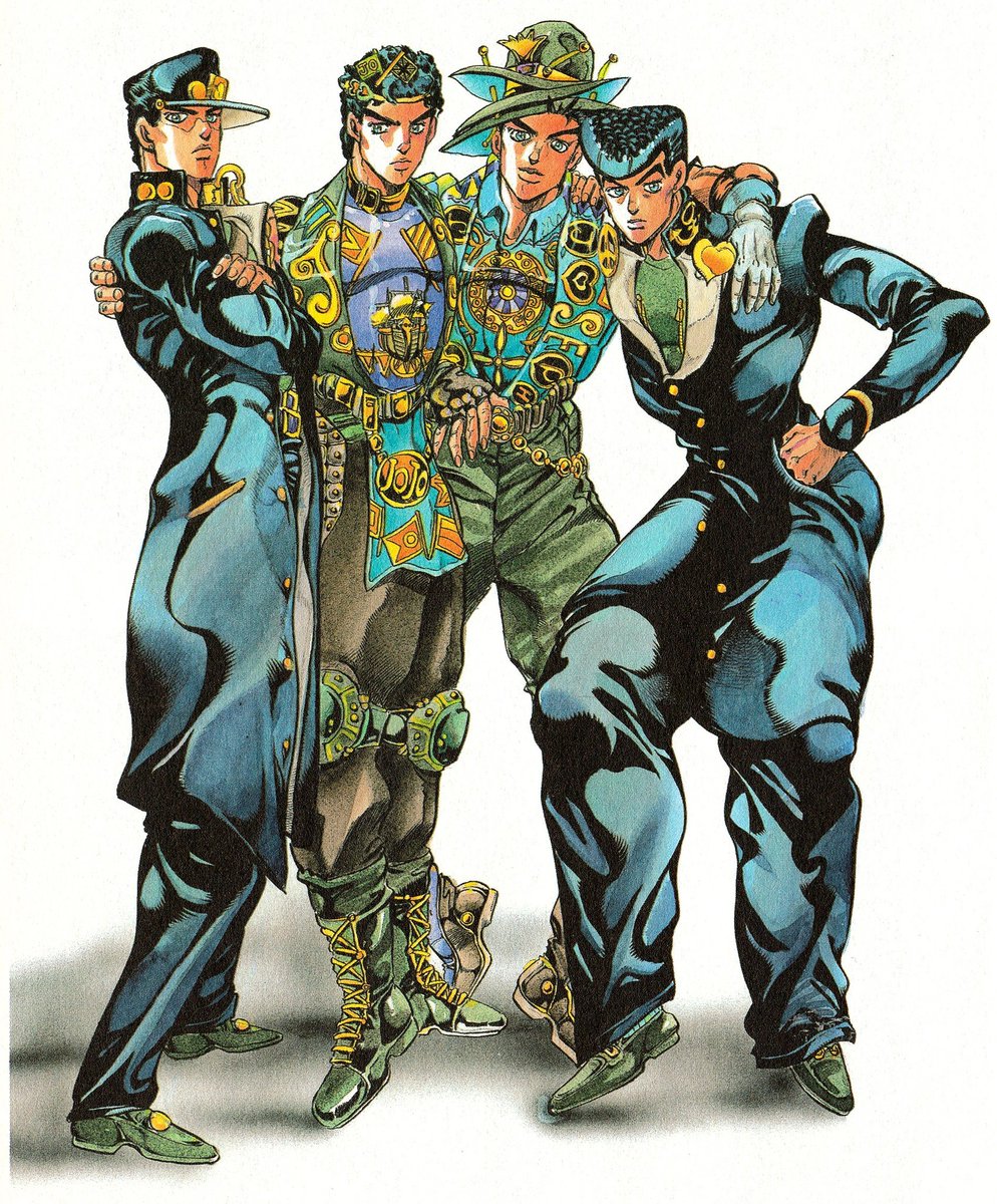 Jojo's Bizarre Fashion Design tweet media