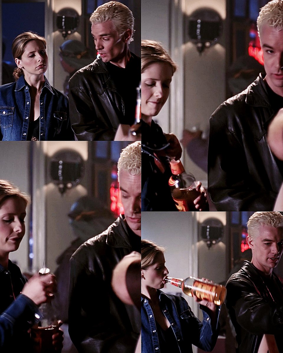 Actually, Spike here is like the friend who's always there to take care of you when you're drunk.