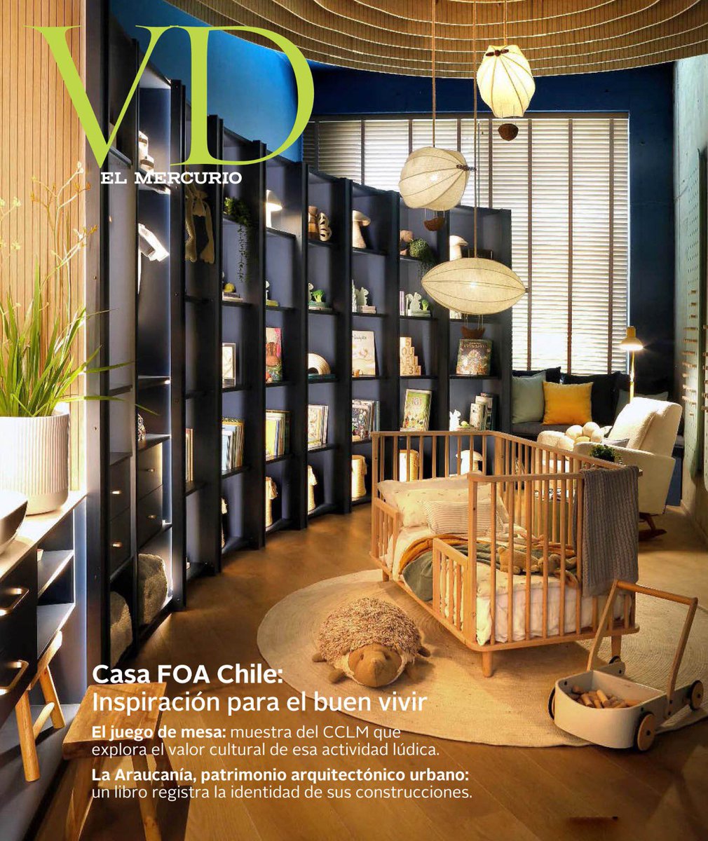 Esta semana: partió Casa FOA Chile, con 28 inspiradores espacios que exhiben las tendencias para el habitar actual. Además, El Juego de Mesa en Chile, una exposición en el CCLM que recorre la historia de esta práctica. Mucho más en digital.elmercurio.com/2025/11/08/RVVI