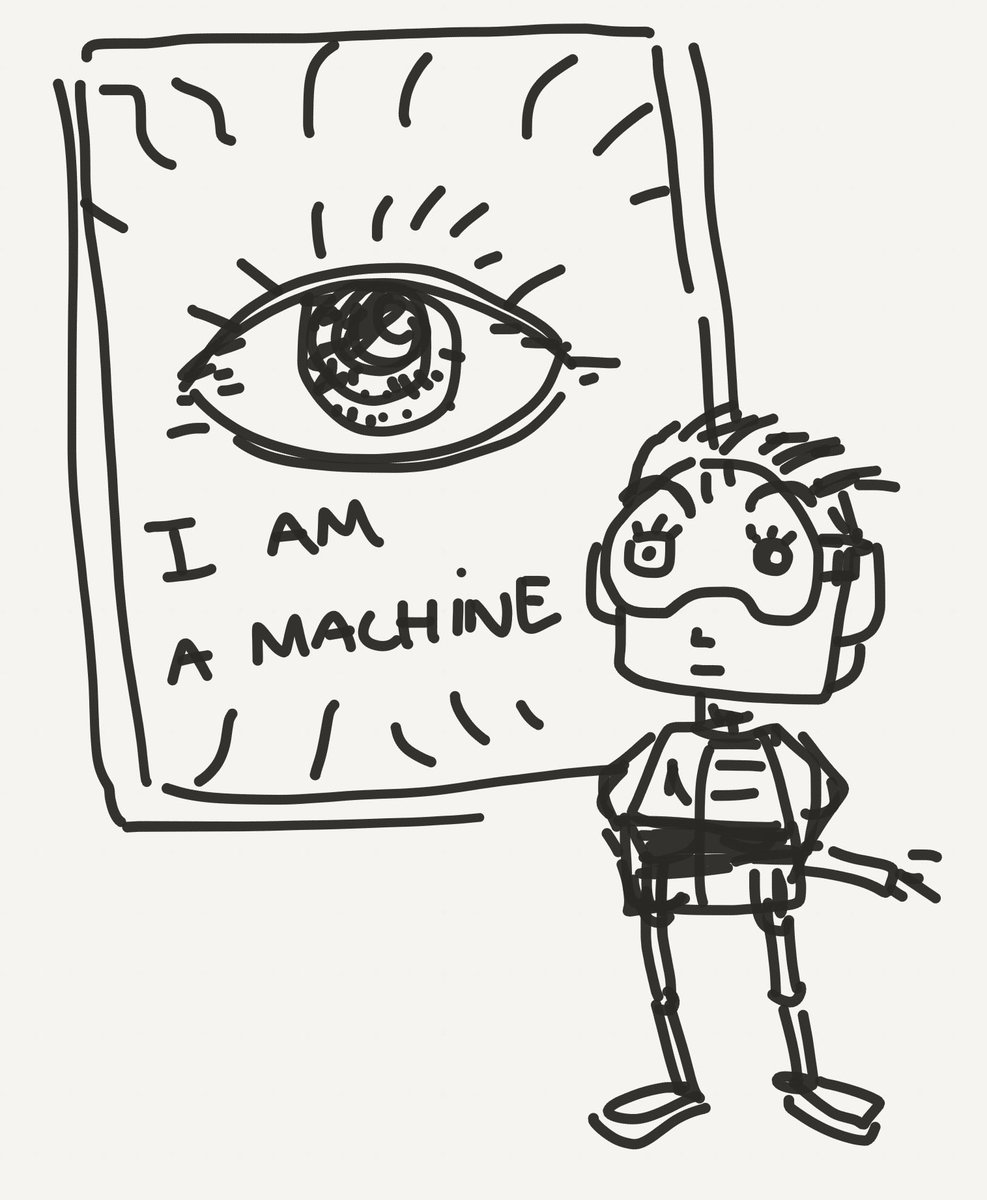 jimmygunawanapp's tweet image. #bsdoodles &quot;I Am A Machine&quot; (2025)