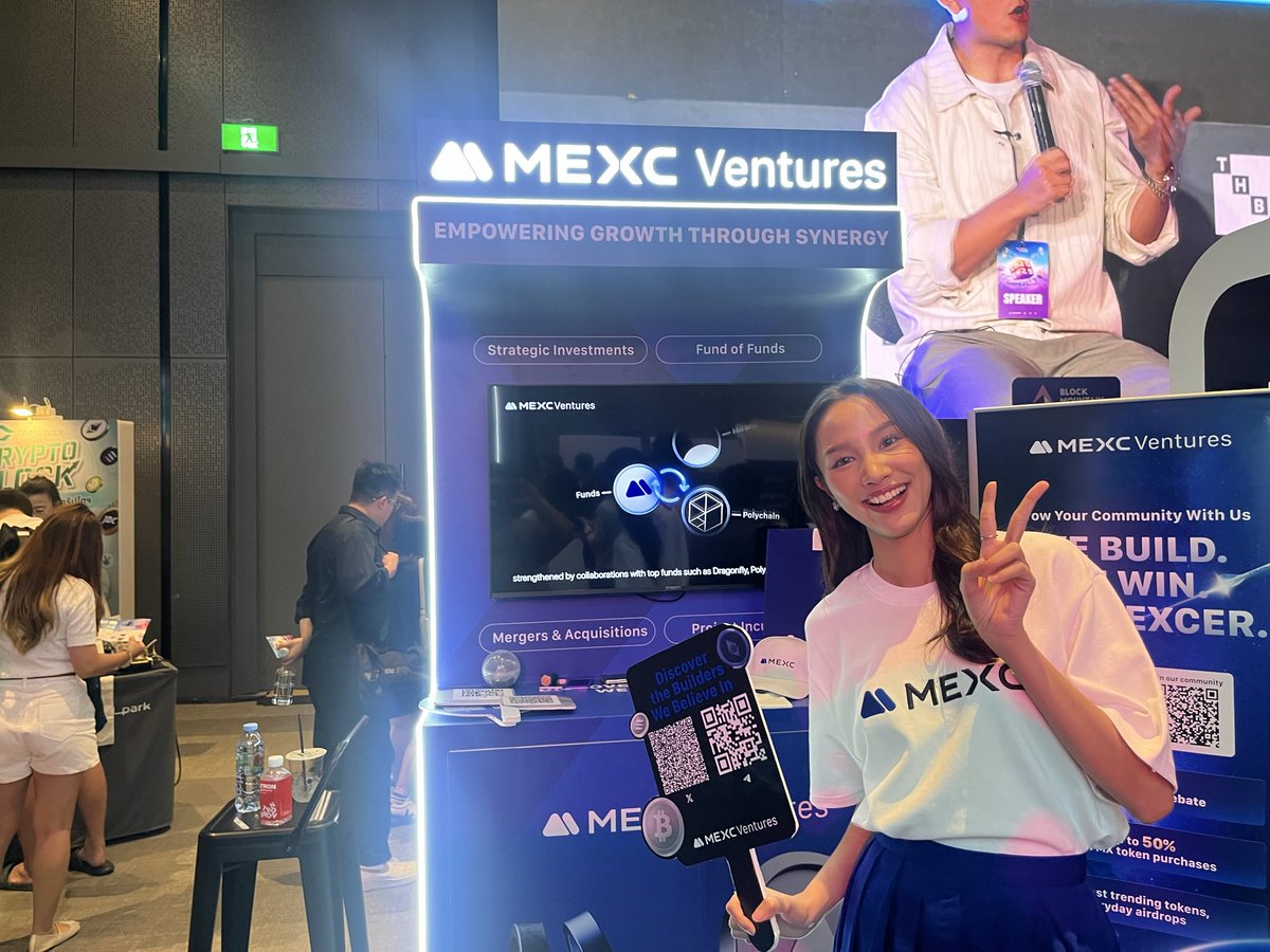 bennettshure1's tweet image. Who else is catching the @MVenturesLabs session at @THBWOfficial?
You know it&apos;s the spot for the best crypto conversations and some cool surprises. Don&apos;t miss out! 👀#MEXCEventRocks