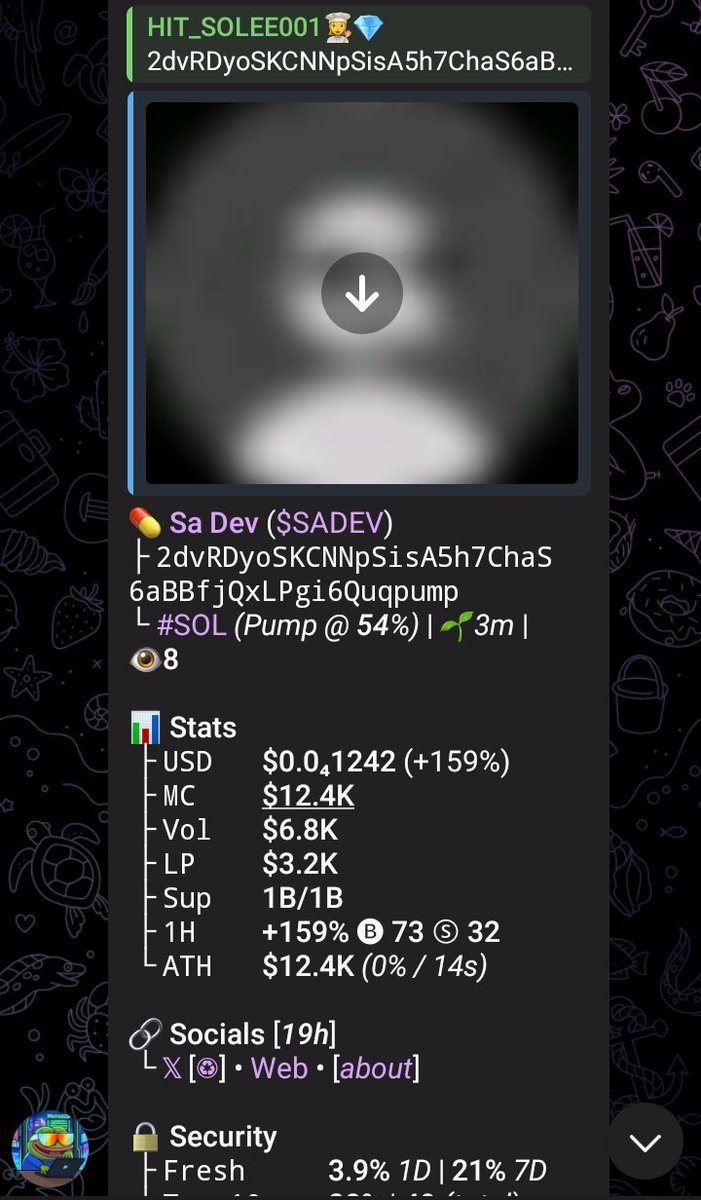 Crypto_Mastee00's tweet image. CA&amp;gt;

2dvRDyoSKCNNpSisA5h7ChaS6aBBfjQxLPgi6Quqpump

#helevier #Altcoins #DOGE #Solana #Crypto #LoveIslandUK #zeudiners #trading #USA