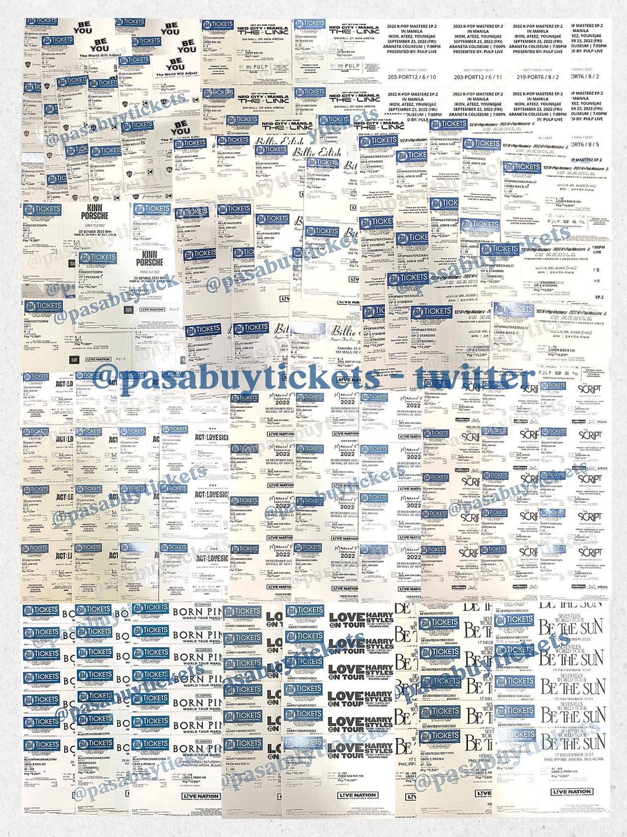 pasabuy tickets tweet media