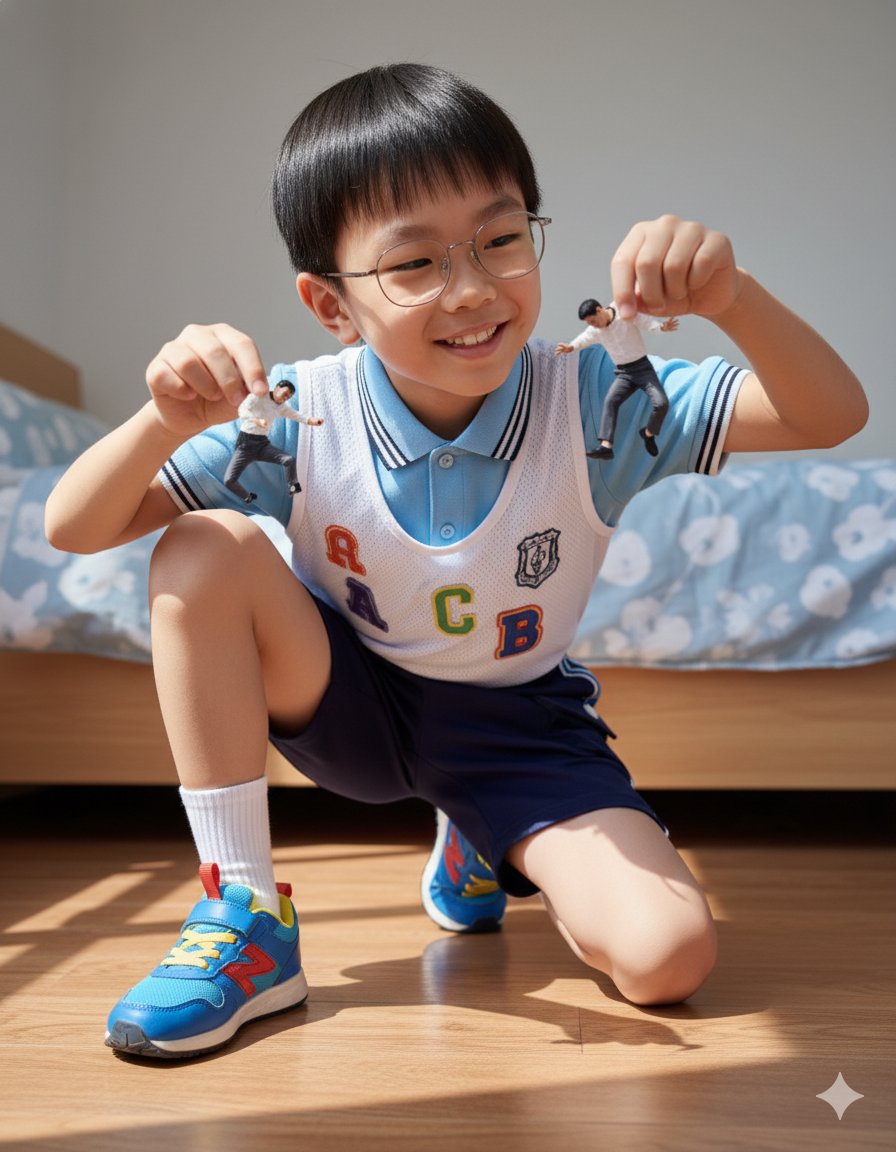 boysgts's tweet photo. 巨大少年
光立房間內手指捏揉小人-運動服裝造型
光立縮小人類進行房間內的蹂躪遊戲
(同張圖重複生成方式)

#巨大少年 #imagefx #AI #Nanobanana #sizetwit https://t.co/FFw8upLHxj