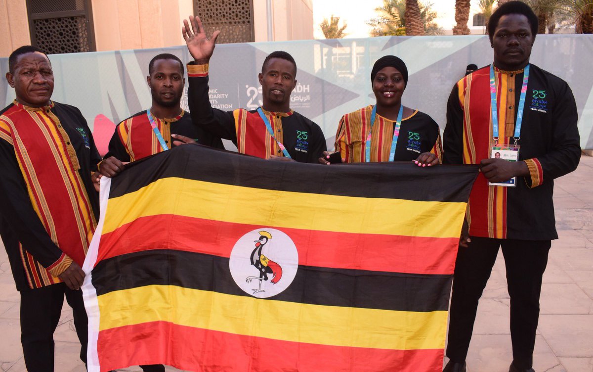 Official_UOC's tweet photo. #TeamUganda at the opening ceremony of the #IslamicSolidarityGames2025 in Riyadh, Saudi Arabia. Uganda has taken a team of 38 Athletes in 8 Sports namely Aquatics, athletics, boxing, wrestling, weightlifting, table tennis and para powerlifting
#LetsGoUG
Credits: ANOC & ISSA @ISSAsports_ & @ANOC_Olympic