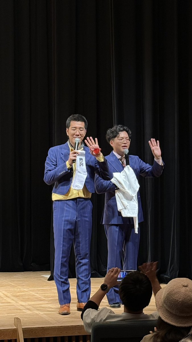 今日も致死量の漫才を浴びて笑い疲れて瀕死です。いつもキャンパスライフのネタで笑い死んでしまう
無事に千秋楽終えられてよかった〜次はM-1準々決勝がんばってください！！
#ヤレ単