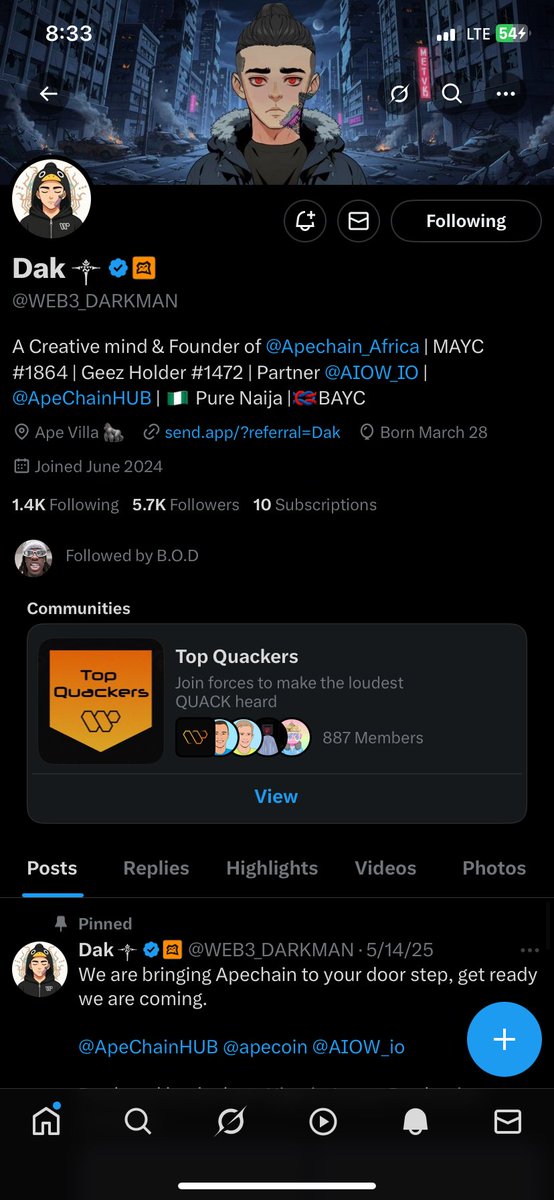 Tribal Cheif tweet media