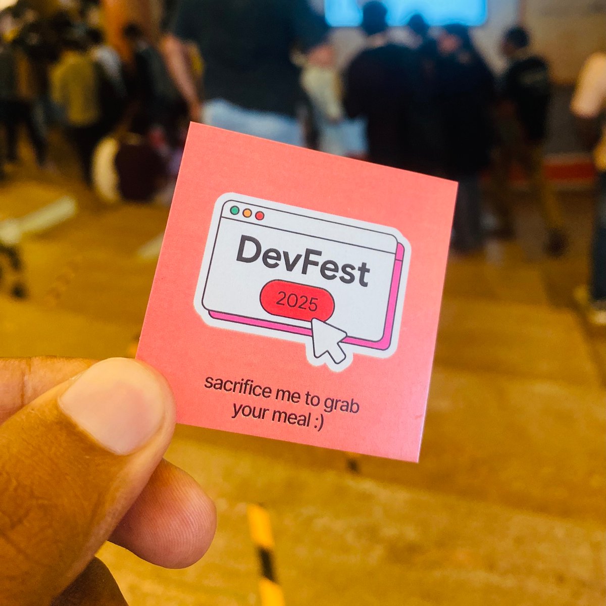 Detector_chole's tweet image. By the way..! 

Nice tagline..! 😂😂😂😂
#googledevfest