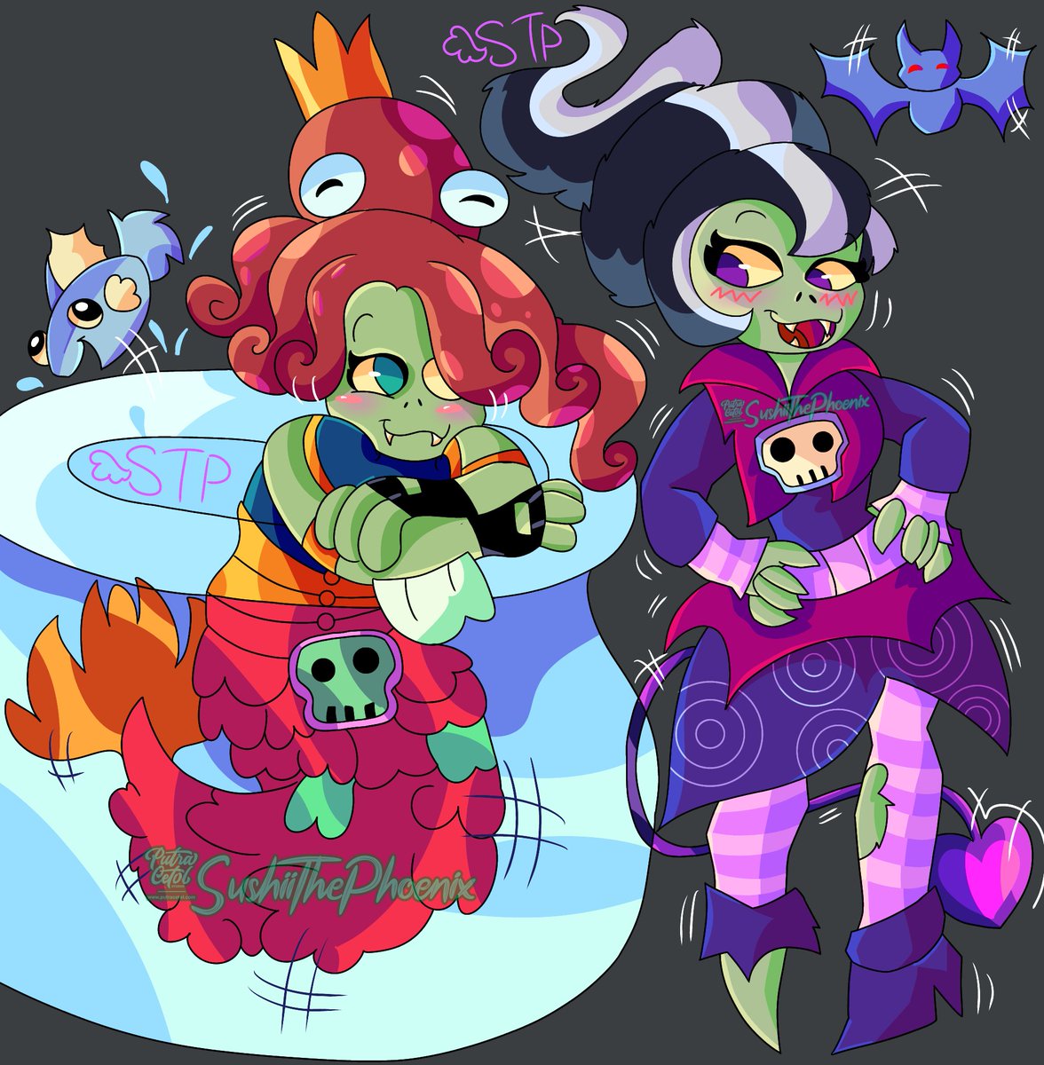 Zombie Yuri :3 #pvzfanart #pvzheroes #immorticaxneptuna #TheWitchUnderTheSea