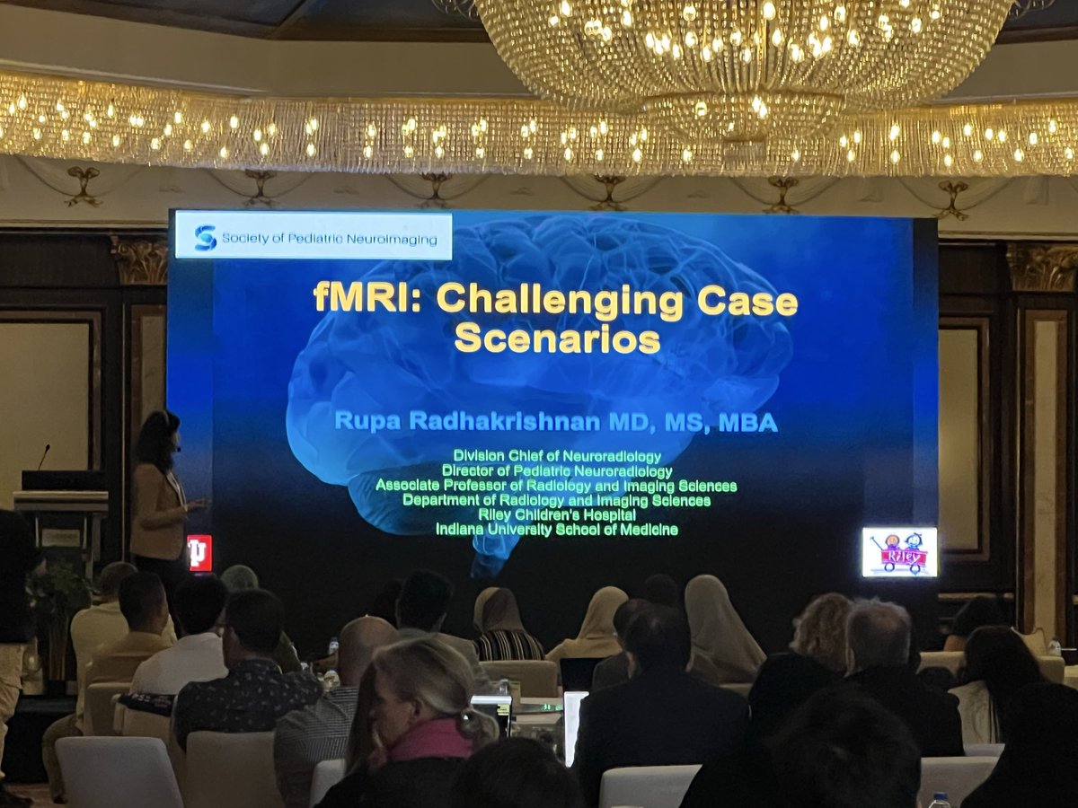 The_ASPNR's tweet image. Dr @RadRupa showing interesting #fMRI cases @spinacademics #pedineurorad #neurorad