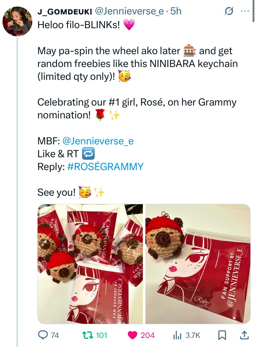 chuvalry's tweet image. super cutie sana machoose po 😻 #ROSÉGRAMMY