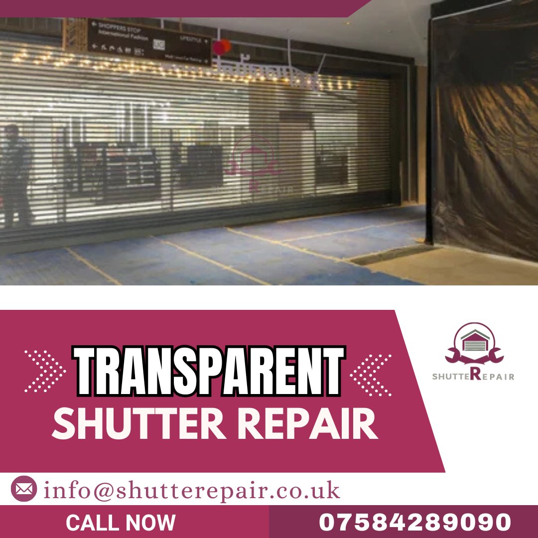 Shutterepair's tweet image. 👉Transparent Shutter Repair involves fixing issues with clear, glass-like shutters ensuring smooth operation &amp;amp; restoring their aesthetic appeal. Expert solution enhance durability &amp;amp; functionality for a secure, stylish space!
#ShutterRepair #GlassShutter
👉shutterepair.co.uk/service/transp…