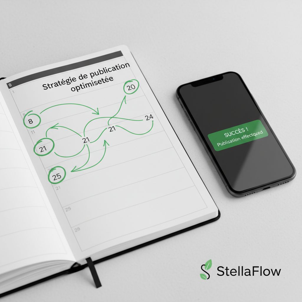 Stellaflow_app's tweet image. Optimisez vos réseaux sociaux avec l&apos;IA
Intégrez l&apos;IA pour booster l’efficacité de votre stratégie réseaux sociaux! 🚀 Gagnez du temps et optimisez vos publications avec #StellaFlow. Découvrez comment sur stellaflow.com #AI #RéseauxSociaux