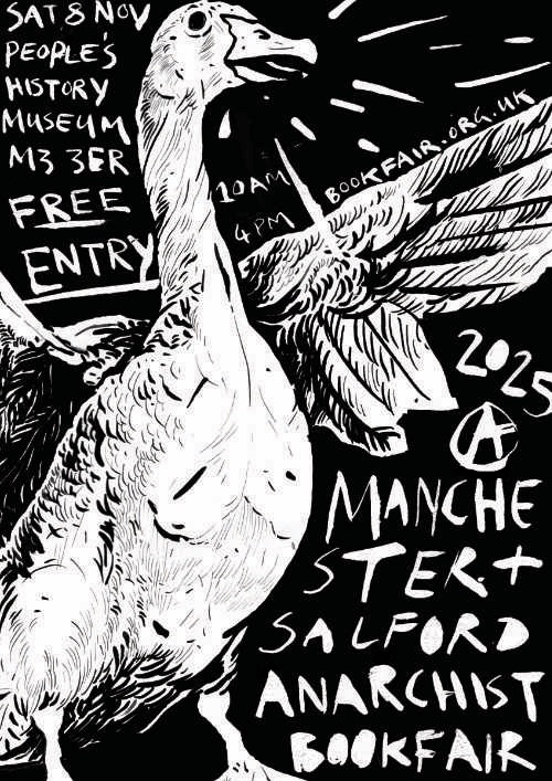 We've had a few last minute additions/ confirmations,
Check them out at bookfair.org.uk/stalls
We'll be setting up soon.
Open from 10am at People's History Museum.
All Welcome. It's a Free event.