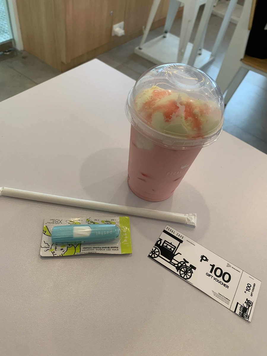 Thank you Pedal Cafe - Espana <a href="/pedalcafeph/">Pedal Cafe</a> aga aga nanalo agad hahaha

<a href="/AcxellGo/">Acx</a> <a href="/gorachelleann/">Rachelle Ann Go</a> thank you for this 🤍🤍🤍