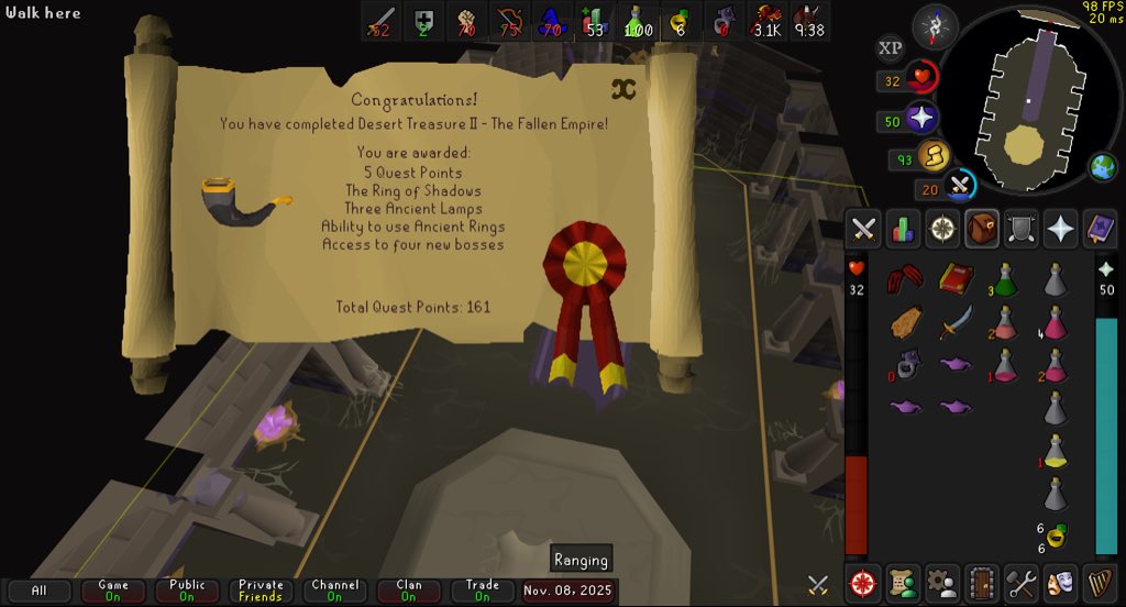 TDFbtw's tweet image. DT2 done on the 1 def pure!