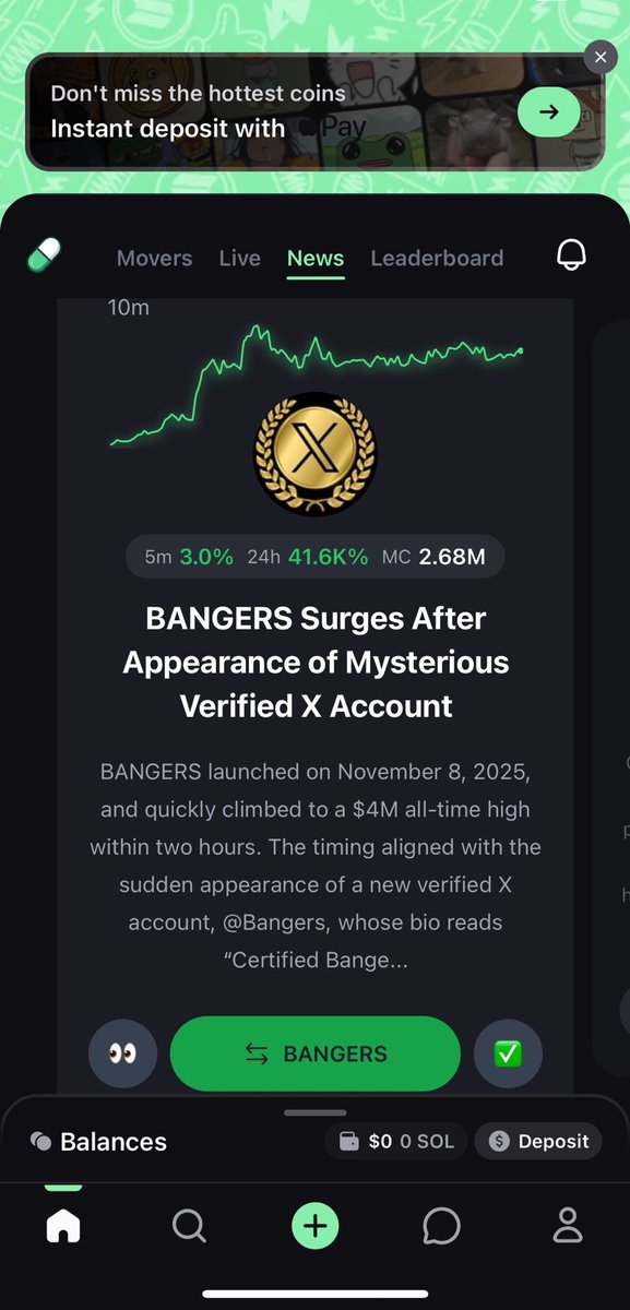 GG BOYS 

we made it to the front page of pump.fun news 

go read the article ! <a href="/Bangers/">Bangers</a>